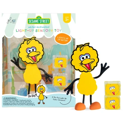 Afbeelding van Glopals Light Up Character Sesamstraat Pino Badspeelgoed GP FIN CHAR BIGBIRD