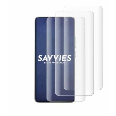 Afbeelding van Savvies Screenprotector voor Xiaomi 14T Folie Beschermfolie transparant volledig dekking (4 Stuks)