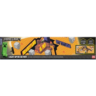 Afbeelding van Minecraft Light Up Desk Mat