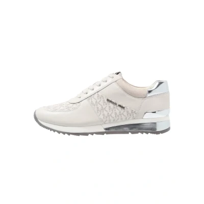Afbeelding van Michael Kors Allie Sneakers laag, Dames, Maat: 37, Vanilla Leer en imitatieleer