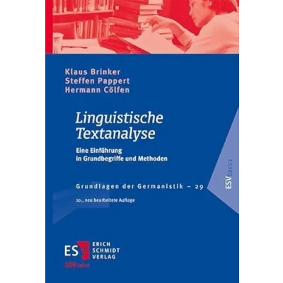 Afbeelding van Linguistische Textanalyse: Eine Einführung in Grundbegriffe und Methoden: 29