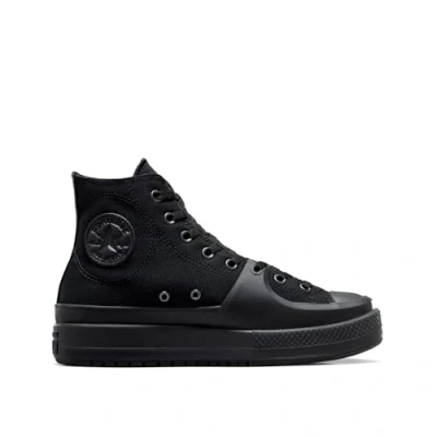 Afbeelding van Converse Chuck Taylor All Star Construct Mono Leather Sneakers voor heren, zwart, 44.5 EU