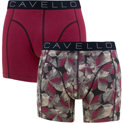 Afbeelding van Cavello 2P boxers basic leafs multi L