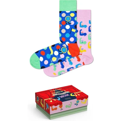 Afbeelding van Happy Socks Moederdag Giftbox 2P Maat 36 40
