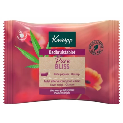 Afbeelding van Kneipp Badbruistablet Pure Bliss 80GR