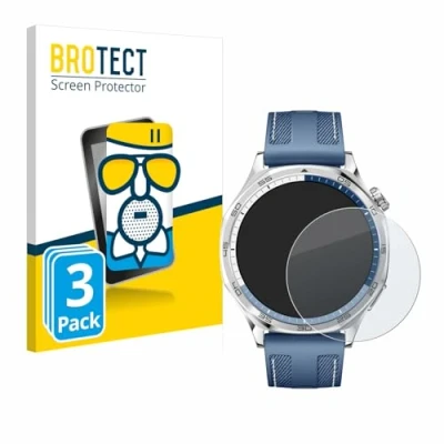 Afbeelding van BROTECT AirGlass Vetro Opaco, Smartwatch beschermfolie, Grijs