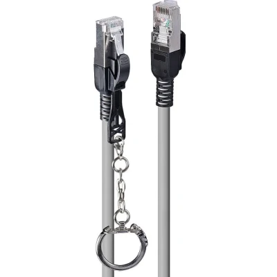 Afbeelding van Stevige FTP netwerkkabel categorie 6 LINDY 47609 Grijs 20 m 1 Stuks