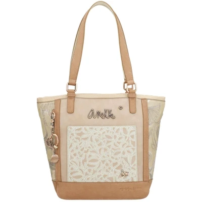 Afbeelding van Anekke Handtas, Dames, Maat: One Size, Beige