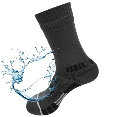 Afbeelding van Kadem® Waterdichte Sokken Watersport Winter Sport Camping Vissen Trekking Trail Zeilen Wandelen Golf Hardloopsokken Fietssokken Rafting Wudu Mest Corap Roeien Walking Outdoor Sokken,