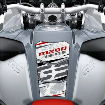 Afbeelding van Bescherming tankbeschermer met hars gecoat compatibel R1250 GS ADVENTURE 2019 TANK PAD PROTECTIVE 3D R1250GS ADV