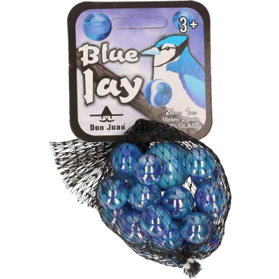 Afbeelding van Blue Jay knikkerset 21 stuks