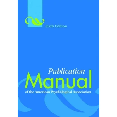Afbeelding van 9781433805615 Publication Manual Of American Psycholog
