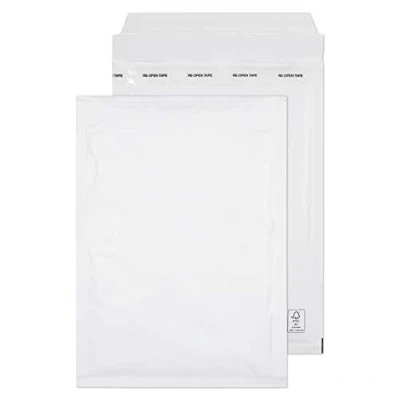 Afbeelding van Blake Purely Packaging D/1 Envolit Bubble Envelop, Zelfklevend met afscheurstrips, 260 x 180 mm, 100 pack, wit