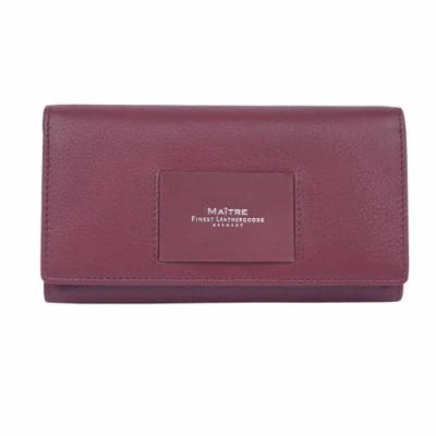 Afbeelding van Maitre Steinbach Dagrete Portemonnee, Heren, Maat: One Size, Light pink