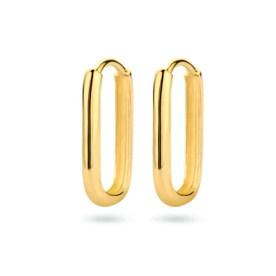 Afbeelding van Klapoorringen Paperclip 16 Mm