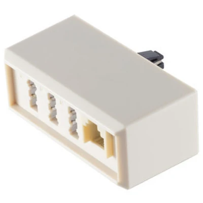 Afbeelding van S/CONN TAE F NFF + RJ 11 RJ11 Wit