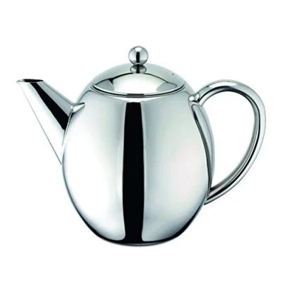 Afbeelding van Weis Dubbelwandige Theepot Met theefilter 1.2 liter