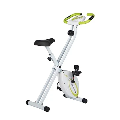 Afbeelding van Ultrasport F Bike, Rider Basics, Fietstrainer, Fitnessbike LCD Training Computer, Opvouwbare Hometrainer, Max. Gebruikersgewicht 110 kg, hartslagmeting, 8 weerstandsniveaus, trimwiel, Groen