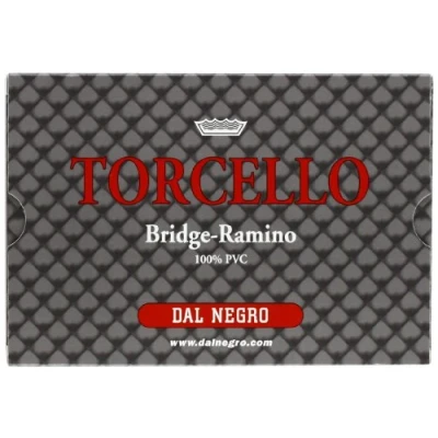 Afbeelding van Torcello Speelkaarten Double deck 8,8 X 6,3 Cm Pvc Rood/blauw