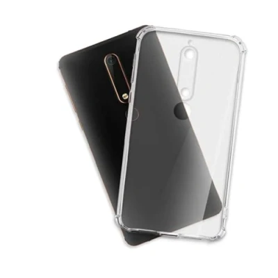 Afbeelding van mtb more energy® Case Soft Armor voor Nokia 6.1 (5.5&#039;&#039;) versterkte hoeken camerabescherming 1,5mm TPU beschermhoes cover tas mobiele telefoon