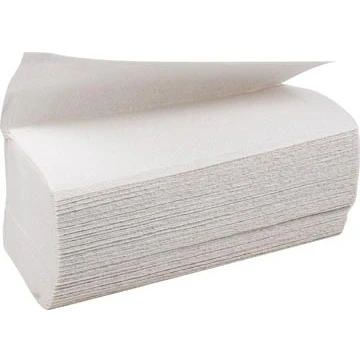 Afbeelding van Papieren handdoek P2P Profi, Z vouw, 2 laags, doos van 3.200 stuks