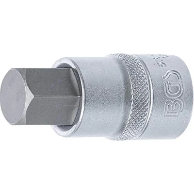 Afbeelding van BGS Dopsleutel 17mm Zeskant 1/2 Inbus Aftapplug versnellingsbak VW Seat Skoda Audi VAG BGS5184 H17
