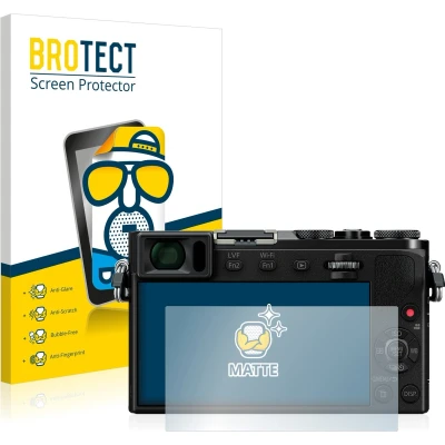 Afbeelding van BROTECT (2 Stuks) Antireflecterende Beschermfolie voor Panasonic Lumix DMC GM5 Anti Glare Screen Protector, Mat, Ontspiegelend