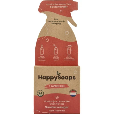 Afbeelding van HappySoaps Royal Freshness Sanitairreiniger Tabs 24GR
