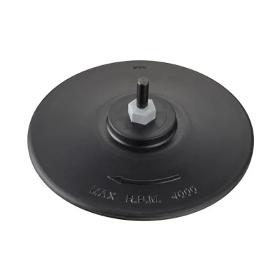 Afbeelding van Steunschijf (boormachine) met klittenband, diameter 125mm