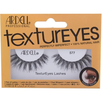 Afbeelding van Ardell TexturEyes Lash 577 Nepwimpers Vol volume, lange lengte Invisiband voor een naadloze look en comfortabel dragen 100% natuurlijk haar