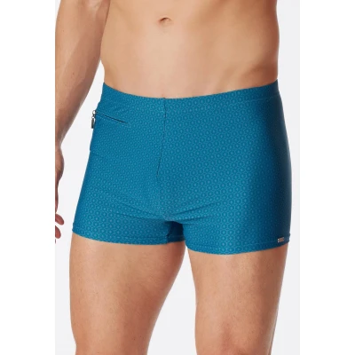Afbeelding van Schiesser Classic Zwemshorts, Heren, Maat: Large, Petrol