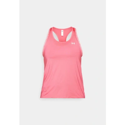 Afbeelding van Under Armour TECH Knockout Top, Dames, Maat: XS, Super pink/white