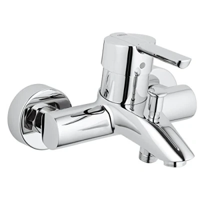 Afbeelding van GROHE QuickFix Feel badmengkraan met S koppelingen HOH = 15 cm