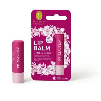 Afbeelding van Primavera Lipbalm Care &amp; Glow Bio, 4.7 gram