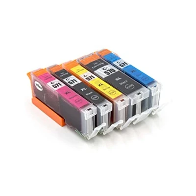Afbeelding van vhbw inktpatronen set Canon Pixma TS5050 serie, TS6050 TS8050 TS9050 serie zoals PGI 570, 571.