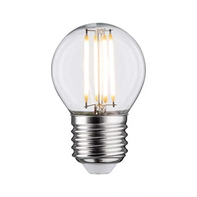 Afbeelding van Paulmann 28633 LED lamp filament druppel 5W klassiek verlichtingsmiddel helder 2700 K warmwit E27