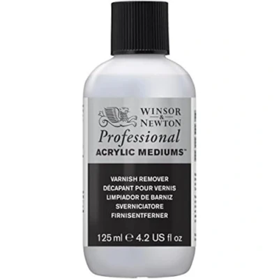 Afbeelding van Winsor &amp; Newton 3030933 Professional Acrylic Medium Varnish Remover, 125ml fles,Vernis verwijderaar