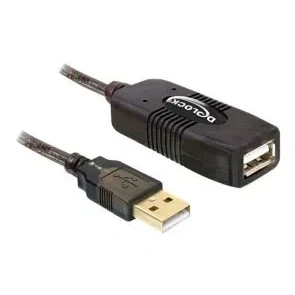 Afbeelding van DeLOCK actieve USB naar verlengkabel USB2.0 tot 0,5A 15 meter