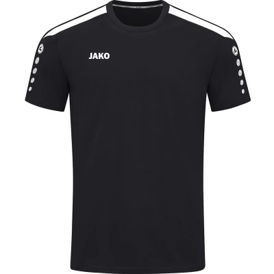 Afbeelding van JAKO Power Sport Tshirt, Heren, Maat: 52/54, Schwarz/weiss