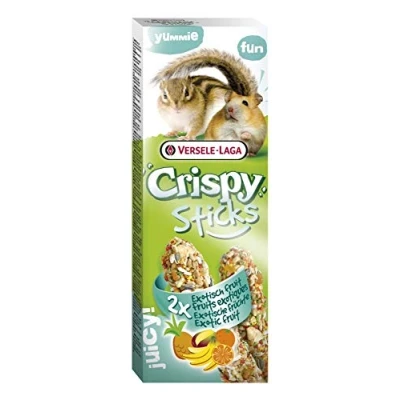 Afbeelding van Versele Laga Crispy Sticks Hamster&amp;Eekhoorn Knaagdiersnack Fruit 2x55 g