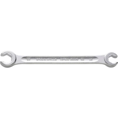 Afbeelding van Stahlwille Dubbele ringsleutel 10 x 12 mm 160 met 6kant 1 stuk 41081012