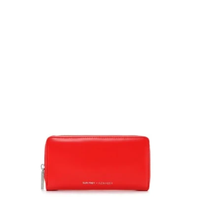Afbeelding van SURI FREY Alexander Portemonnee, Dames, Maat: One Size, Red