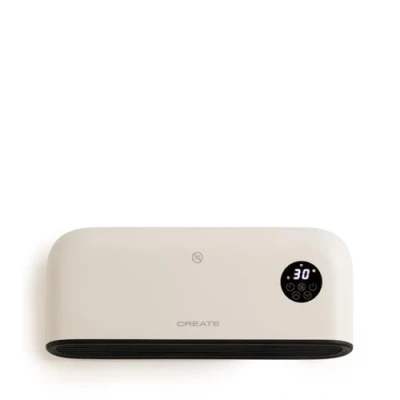 Afbeelding van CREATE WARM WALL PRO / wand of vloerverwarming met gebroken wifi, bediening via de app, tot 20 m², detectie van open ramen, tuimelschakelaar, 3 modi, lcd display, 2000 W