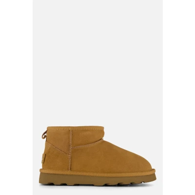 Afbeelding van s.Oliver Snowboots, Dames, Maat: 42, Cognac Leer