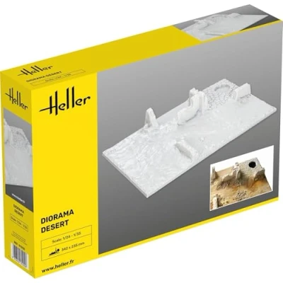 Afbeelding van 1:35 Heller 81255 Socle Diorama Desert Accessoires set