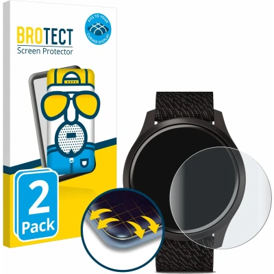 Afbeelding van BROTECT Full Cover Antireflecterende Screen Protector voor Garmin vivomove Style (42 mm) (2 Stuks) Schermbeschermer, Mat