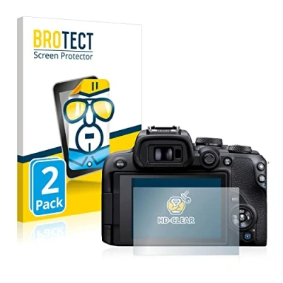 Afbeelding van BROTECT Screenprotector voor Canon EOS R10 Folie Beschermfolie transparant (2 Stuks)