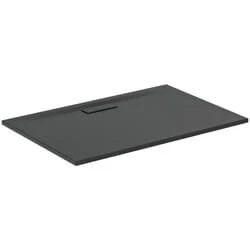 Afbeelding van Ideal Standard Silk Black Ultra Flat New rechthoekige douchebak zonder