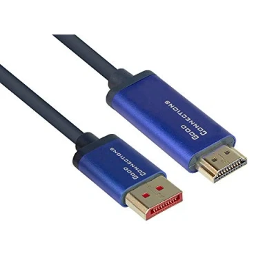 Afbeelding van SmartFLEX DisplayPort naar HDMI kabel DP 1.4 / 2.0 (4K 60Hz + HDR) 2 meter