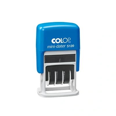 Afbeelding van Colop 1452000200 Datumstempel MiniDater S 120 19 x 4 mm kussen zwart